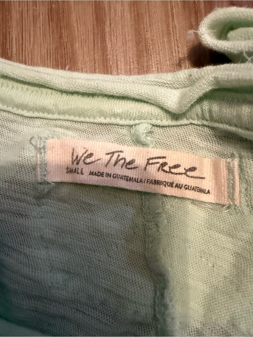 Free People We the Free Be My Baby Long Sleeve Top - Picture 2 of 2